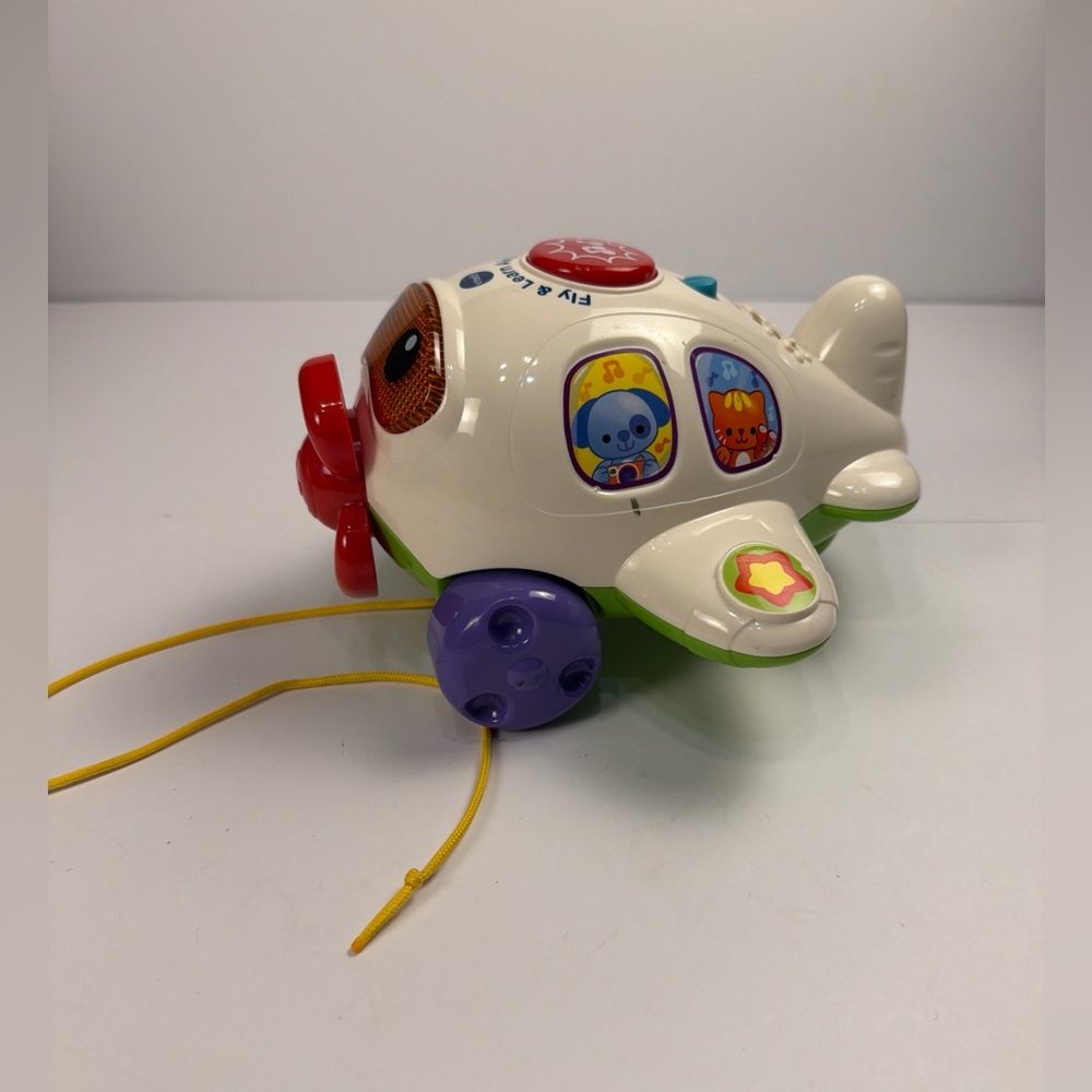 VTech Fly & Learn Airplane Toddler Interactive Toy